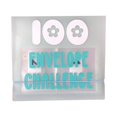 thumbnail image 1 of Envelope Saving Challenge Save Envelope Holder A5 Binder Jacket Contains 100 Waterproof Transparent Pvc Inner Pages With Label Slots Blue 20*20CM, 1 of 5