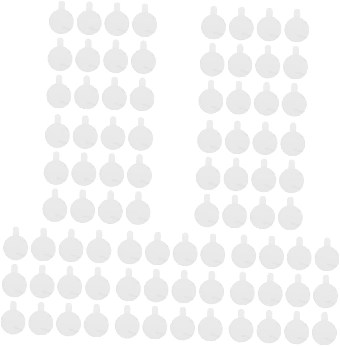 Envelope Stickers 35 Pcs Double Sided Tape Clear Coat Paint Wedding