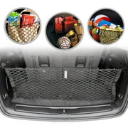 Filluck Cargo Net for Pickup Truck Bed Net, 51" Mesh Highly Elastic Trunk Organizer with Metal Hooks, Envelope Style Cargo Net Great Fit for Jeep Grand Cherokee L Long 2021-2022
