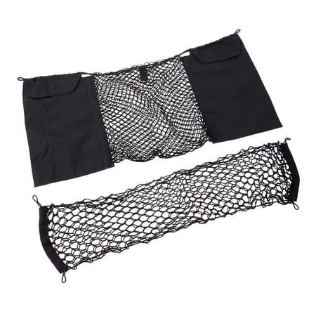 Envelope Style Front & Back Trunk Cargo Net for Chevrolet Corvette C8 2020 2021 2022