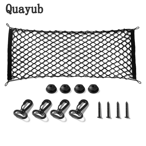 Envelope Style Premium Trunk Mesh Cargo Net 105x60cm for JEEP CHEROKEE 2019-2022