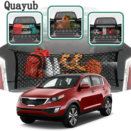Envelope Style Premium Trunk Organizers Mesh Cargo Net for KIA SPORTAGE 2011-16
