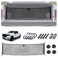 thumbnail image 1 of Envelope Style Truck Bed Cargo Net for Dodge Ram 1500 2019-2026 Accessories, Rear Trunk Mesh Cargo Net, Upgraded 5mm Bungee & Double-layer Nylon Storage Tailgate Netting Grocery&Tool Holder Organizer, 1 of 8