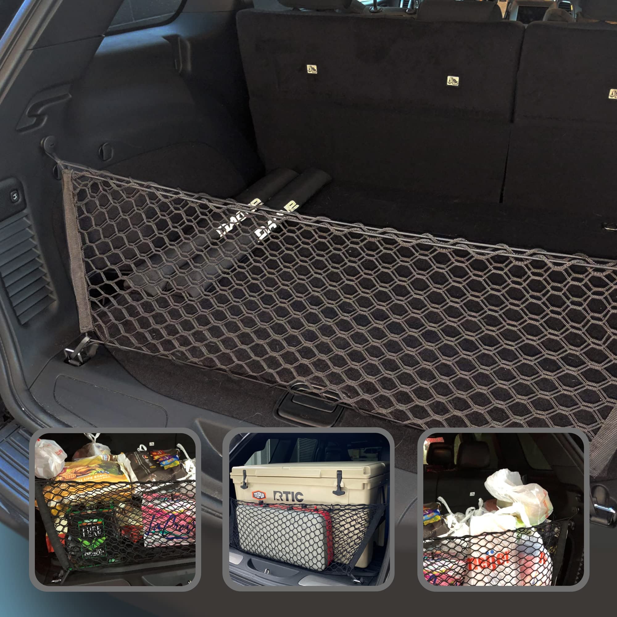 Envelope Style Trunk Mesh Cargo Net for Jeep Grand Cherokee 20112021