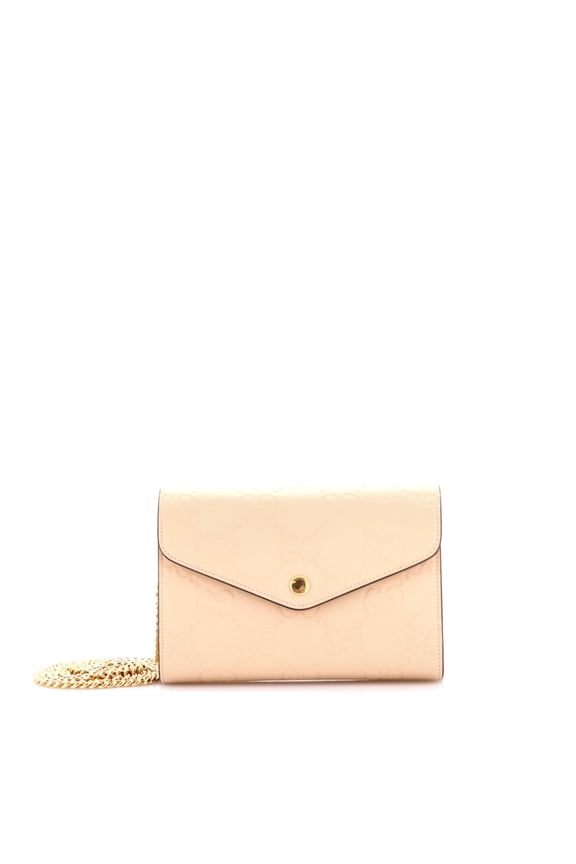 Envelope Wallet on Chain Guccissima Leather By Rebag