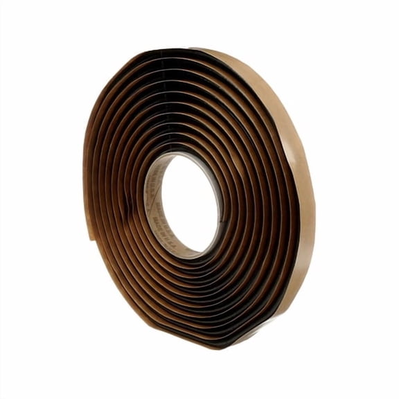 3M 8625 Windo-Weld Round Ribbon Sealer, 1/8" X 1/4" X 30 Ft Roll, Windshield And Backlight Sealer