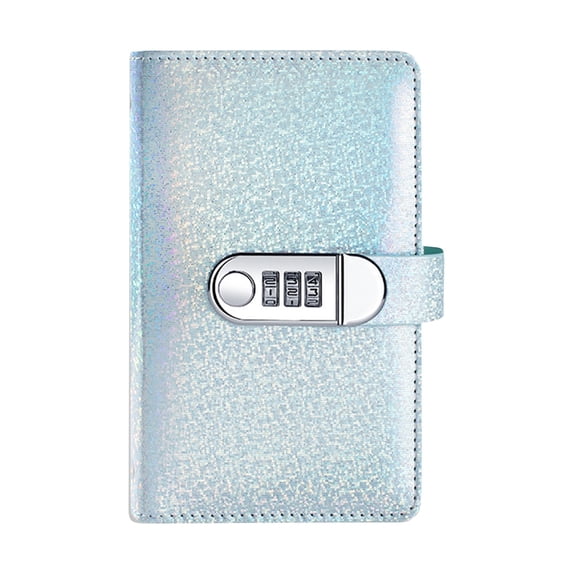 Envelopes Saving Challenge, Money Saving Wallet with Password Lock, Budget Savings Challenge Book for Financial Planning, Money Binder with Password Lock for Home, 1Pc, Easy to Use(Blue,7x4.3")