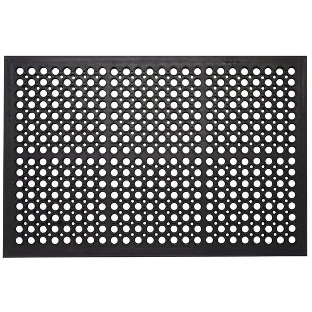 Envelor Anti Fatigue Rubber Floor Mat Restaurant Kitchen Drainage Mat