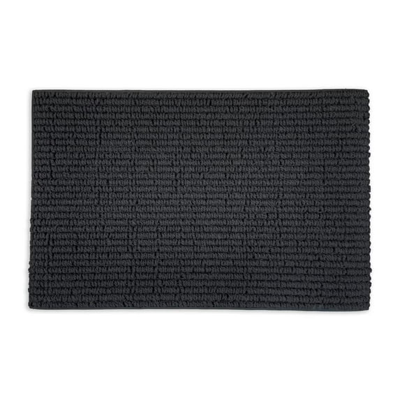 Envelor Coco Coir Loop Doormat Welcome Mat Coir Doormat Natural Coco Mat Front Door Mat Outside Entrance Indoor Entry Mat Heavy Duty Non-Slip Backing Front Door Rug Outdoor, 24 x 36 Inches, Black