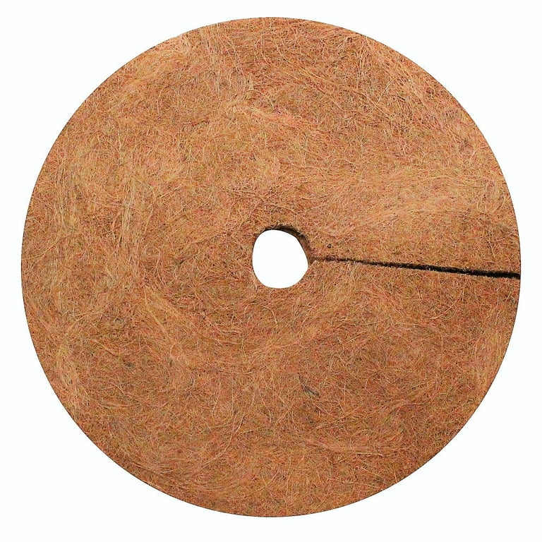 Envelor 0.3 in. x 24 in. Coconut Fibers Mulch Tree Ring Protector Mat (3-Pack) Envelor 0.3 in. x 24 in. Coconut Fibers Mulch Tree Ring Protector Mat (3-Pack)