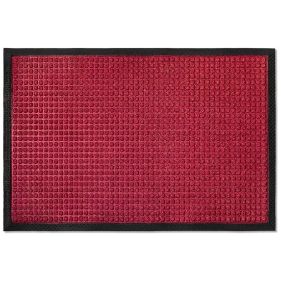 Envelor Front Door Mat Indoor Outdoor Entrance Doormat Non Slip Durable Floor Mat for Entry Mat Kitchen Rugs Home Decor Rugs Heavy Duty Mat Welcome Mat, 36 x 60 Inches, Maroon