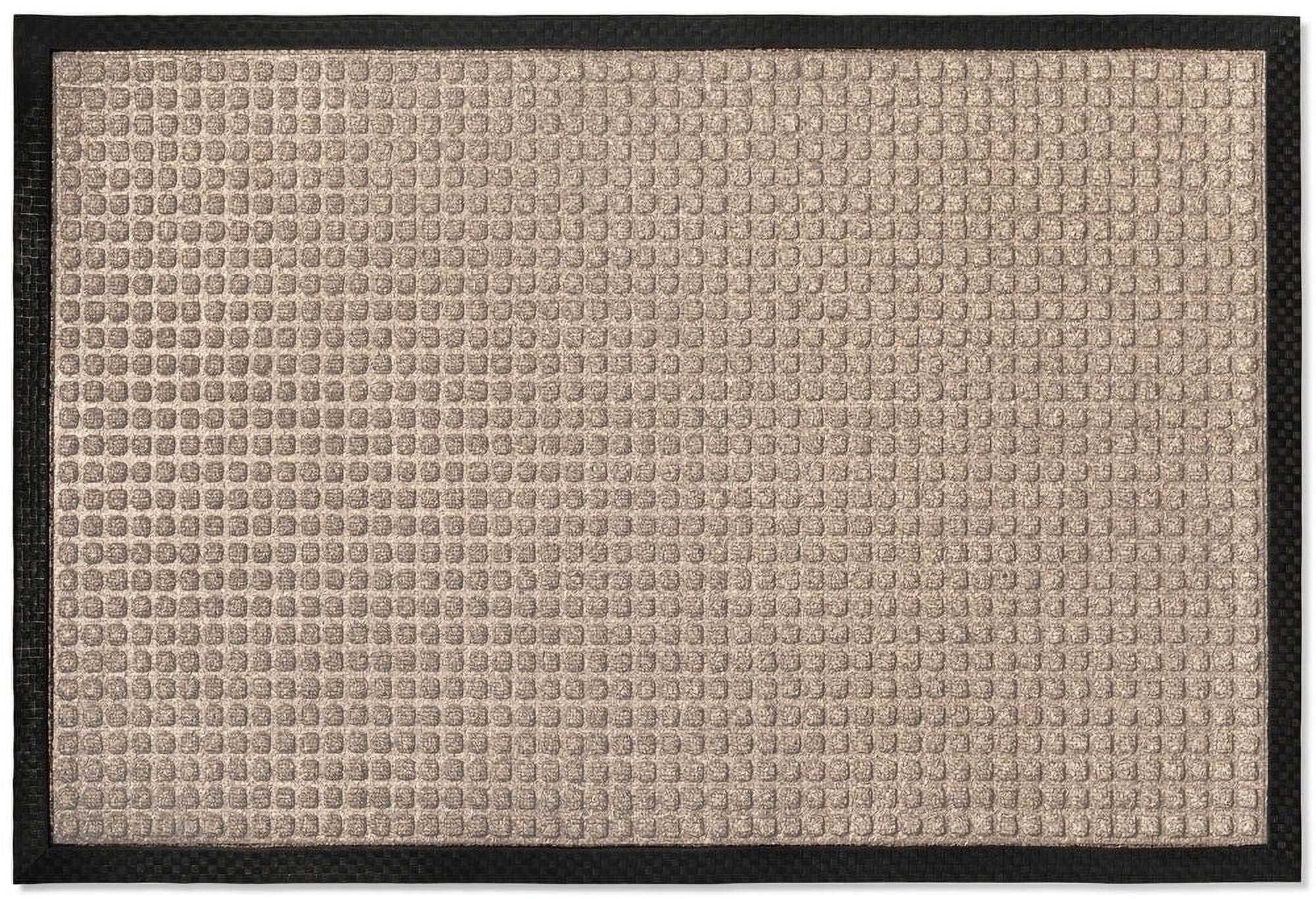 Commercial Grade 48" x 72" Beige Polypropylene Outdoor Door Mat