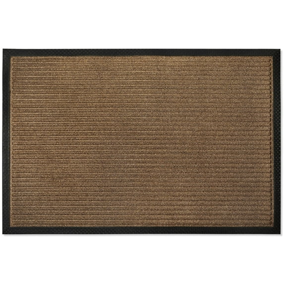 Envelor Front Door Mat Indoor Outdoor Entrance Doormat Non Slip Durable Floor Mat for Entry Mat Kitchen Rugs Home Decor Rugs Heavy Duty Mat Welcome Mat, 36 x 60 Inches, Brown
