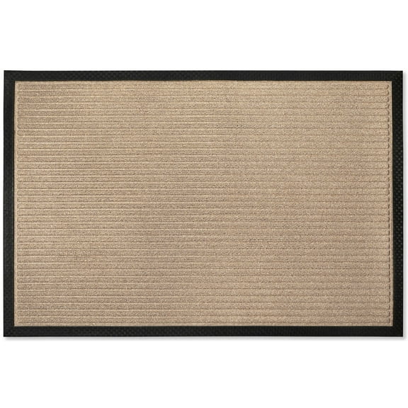 Envelor Front Door Mat Indoor Outdoor Entrance Doormat Non Slip Durable Floor Mat for Entry Mat Kitchen Rugs Home Decor Rugs Heavy Duty Mat Welcome Mat, 24 x 36 Inches, Beige