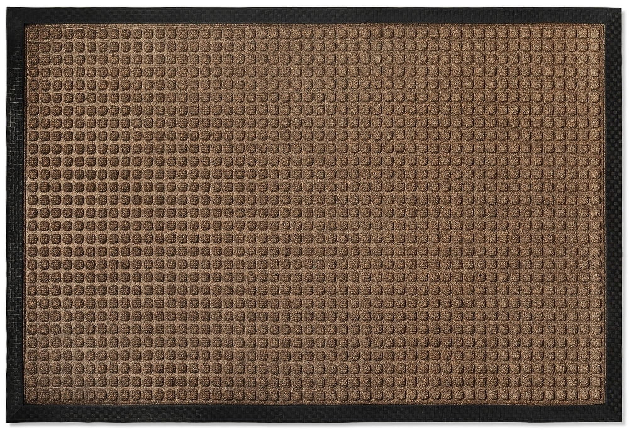 Envelor Front Door Mat Indoor Outdoor Entrance Doormat Non Slip Durable Floor Mat for Entry Mat Kitchen Rugs Home Decor Rugs Heavy Duty Mat Welcome Mat, 24 x 36 Inches, Brown