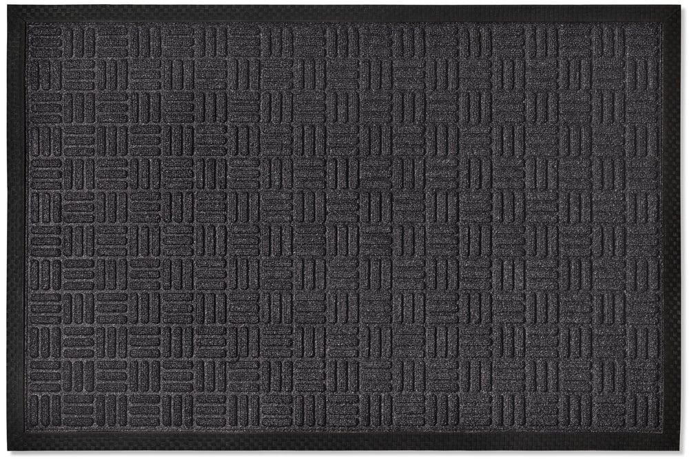 Envelor Front Door Mat Indoor Outdoor Entrance Doormat Non Slip Durable Floor Mat for Entry Mat Kitchen Rugs Home Decor Rugs Heavy Duty Mat Welcome Mat, 24 x 36 Inches, Black