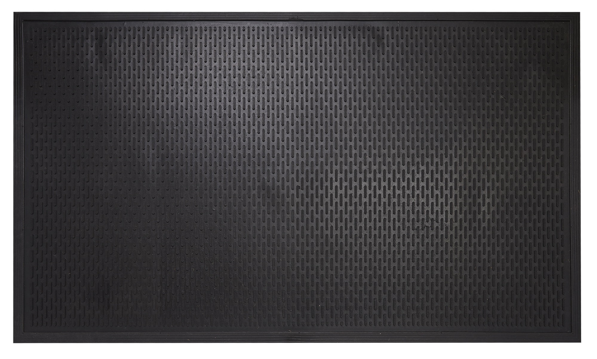 Envelor Black 3x5 Rubber Non-Slip Entrance Mat