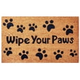 thumbnail image 1 of Envelor  Non-Slip Coco Wipe Your Paws Entrance Mat Welcome Doormat, 18" x 30", 1 of 5