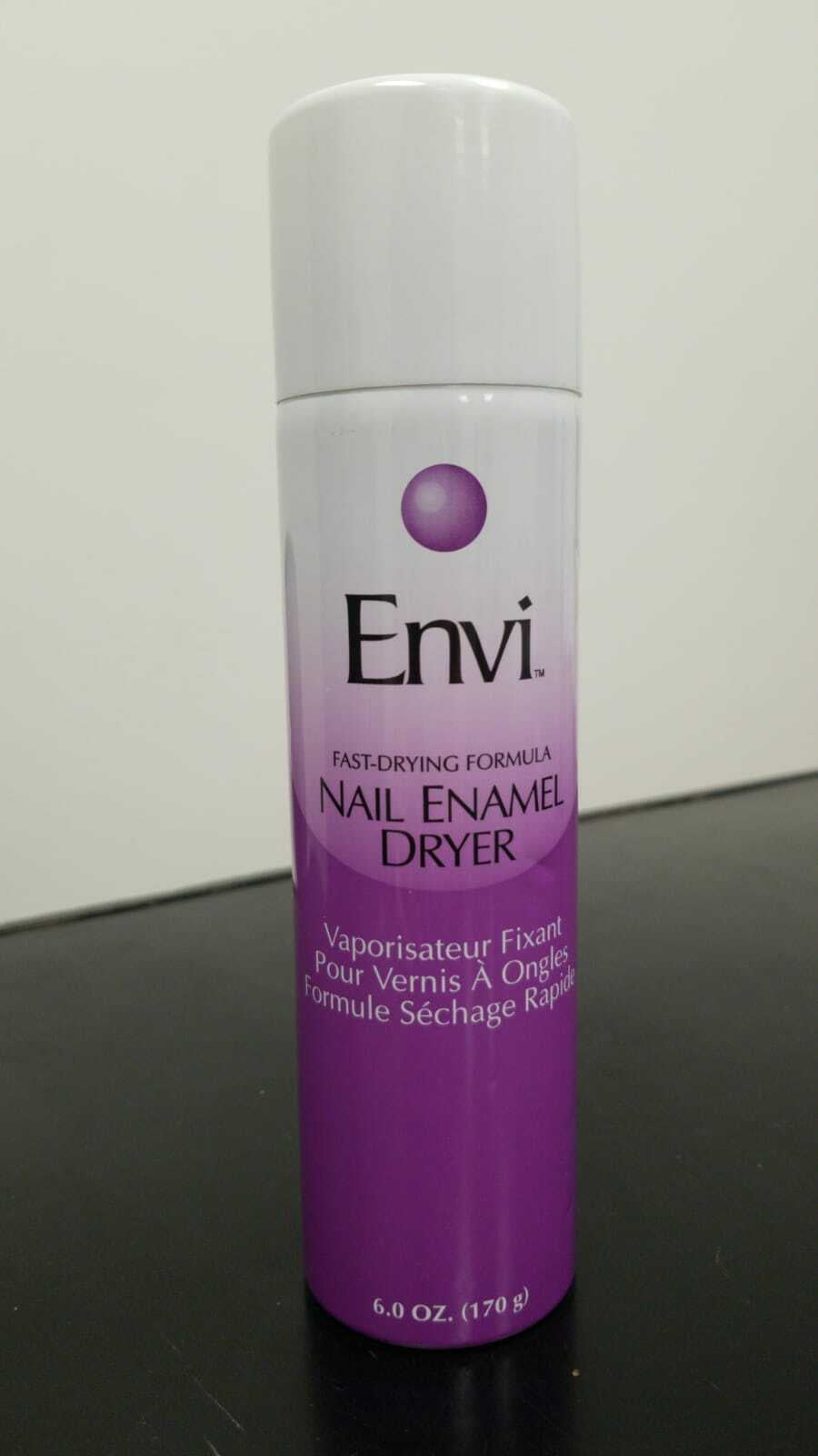Envi Nail Enamel Dryer Spray Fast Drying Formula 6.0 oz. New Free Shipping