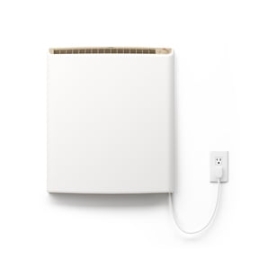 Envi Plug-in Electric Panel Wall Heater for Home, Energy Efficient, Child Safe, Quiet, Great for Bedrooms, Bathrooms, Office, Kitchen, Garage, Tip-Over Protection, Comfort-Level Adjustable Thermostat