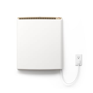 Envi Plug-in Electric Panel Wall Heater for Home, Energy Efficient, Child Safe, Quiet, Great for Bedrooms, Bathrooms, Office, Kitchen, Garage, Tip-Over Protection, Comfort-Level Adjustable Thermostat
