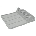 thumbnail image 1 of EnviKitchen Silicone Spoon Rest - Cooking Utensil Holder with Drip Pad Walls - Multiple Spoon Rest with Wider Slots for Bigger Utensils, Tongs - BPA-Free Spatula Rest for Stove, Kitchen, Countertop, 1 of 7