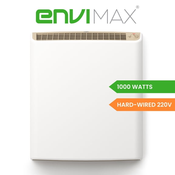 EnviMAX 220v Hardwired Electric Panel Wall Heater - 1000 Watts (EM1022D)