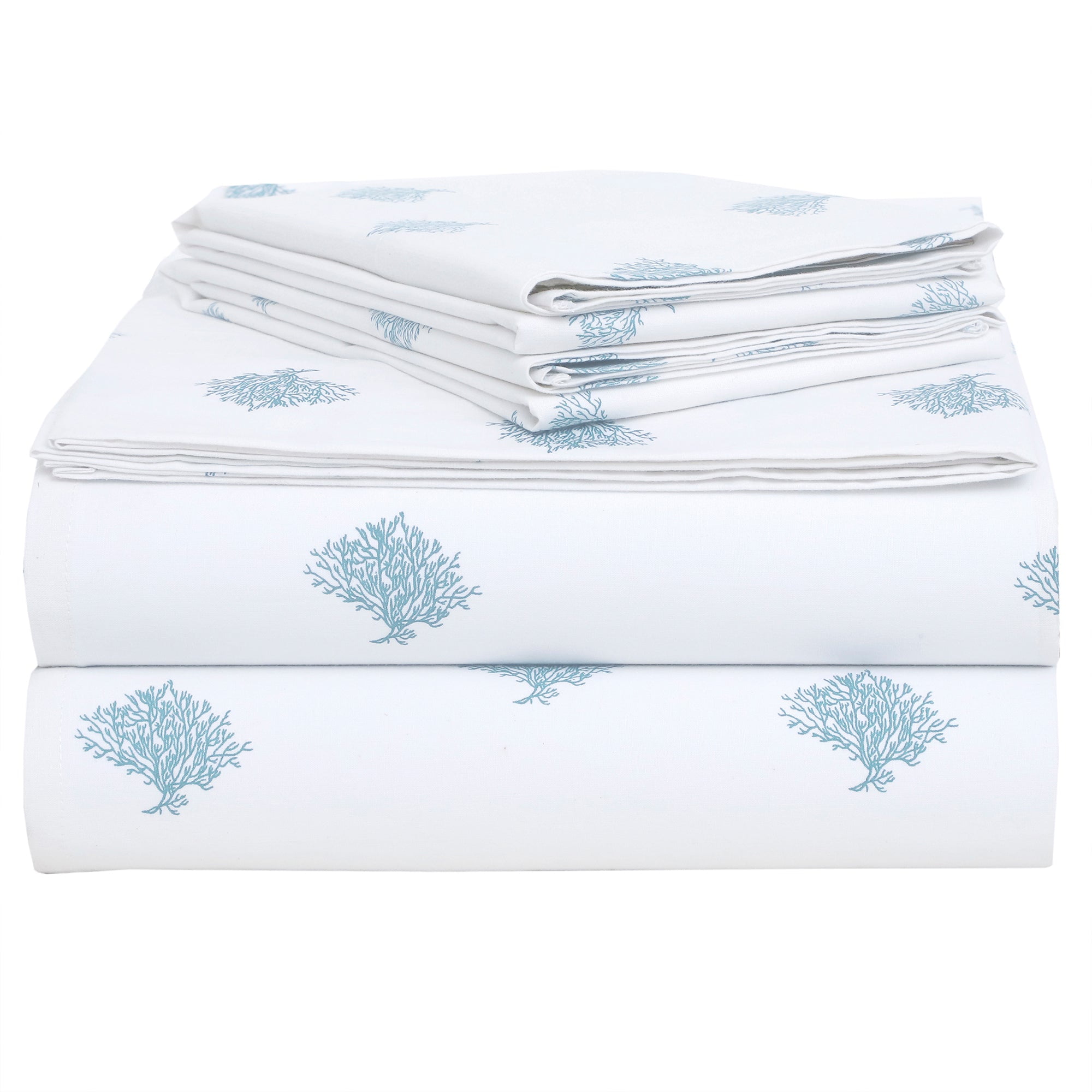 EnvioHome 100 Cotton Full Size Sheet Set, Ultra Soft Cotton Bed Sheet