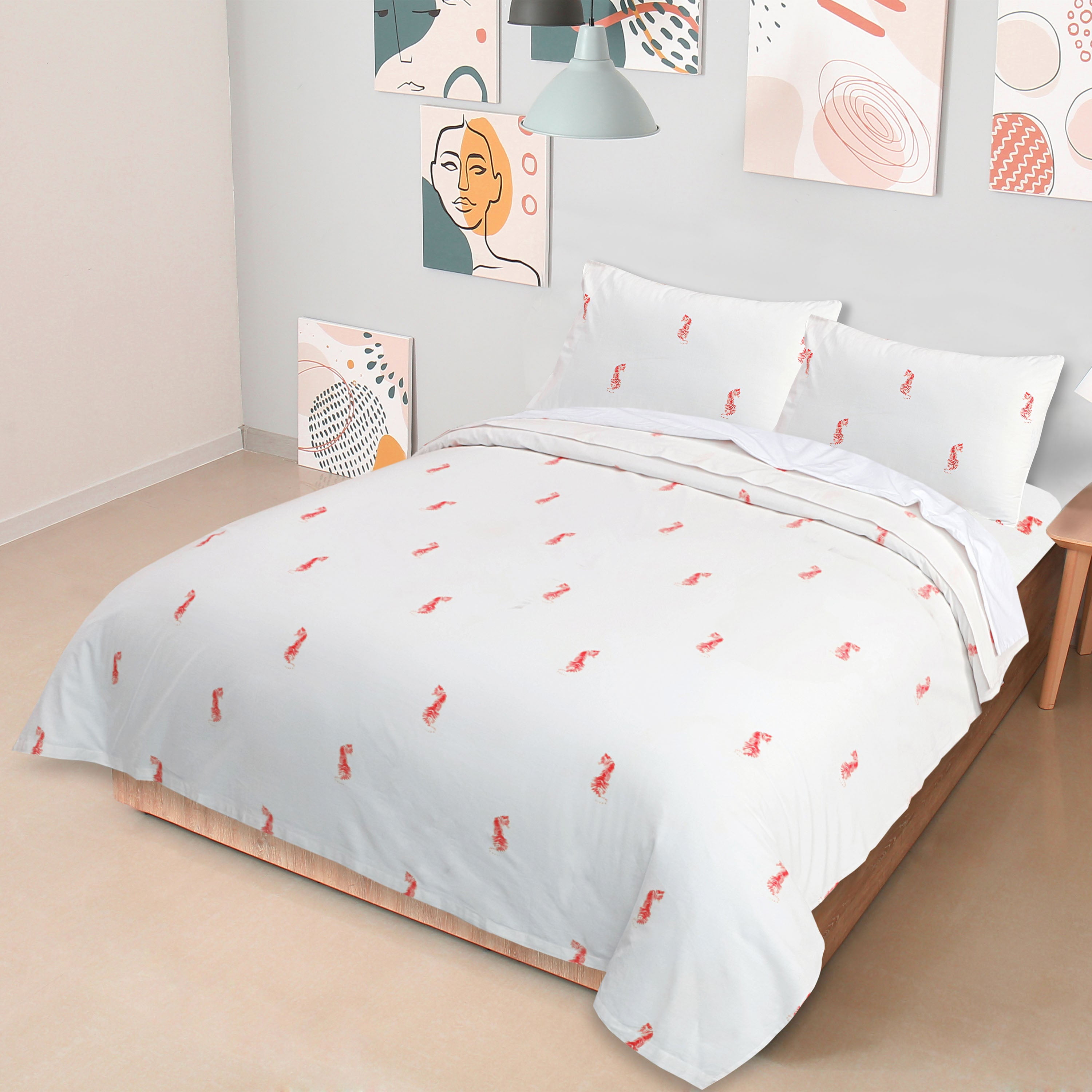 EnvioHome 100 Cotton Twin Sheet Set, Ultra Soft Cotton Bed Sheet, Cozy