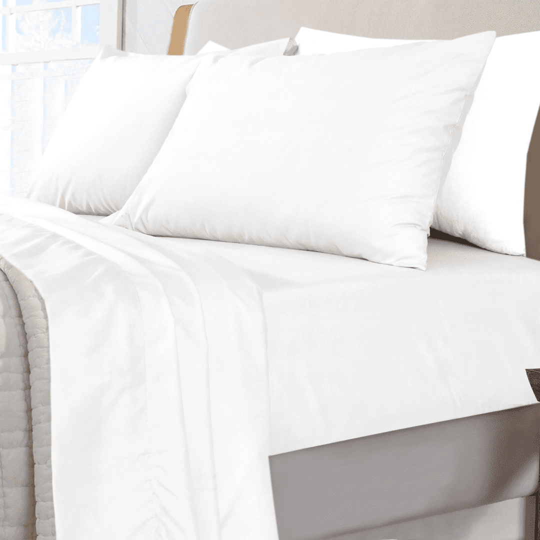 EnvioHome GOTS Certified 100 Cotton sheet Set for Queen Size Bed 300