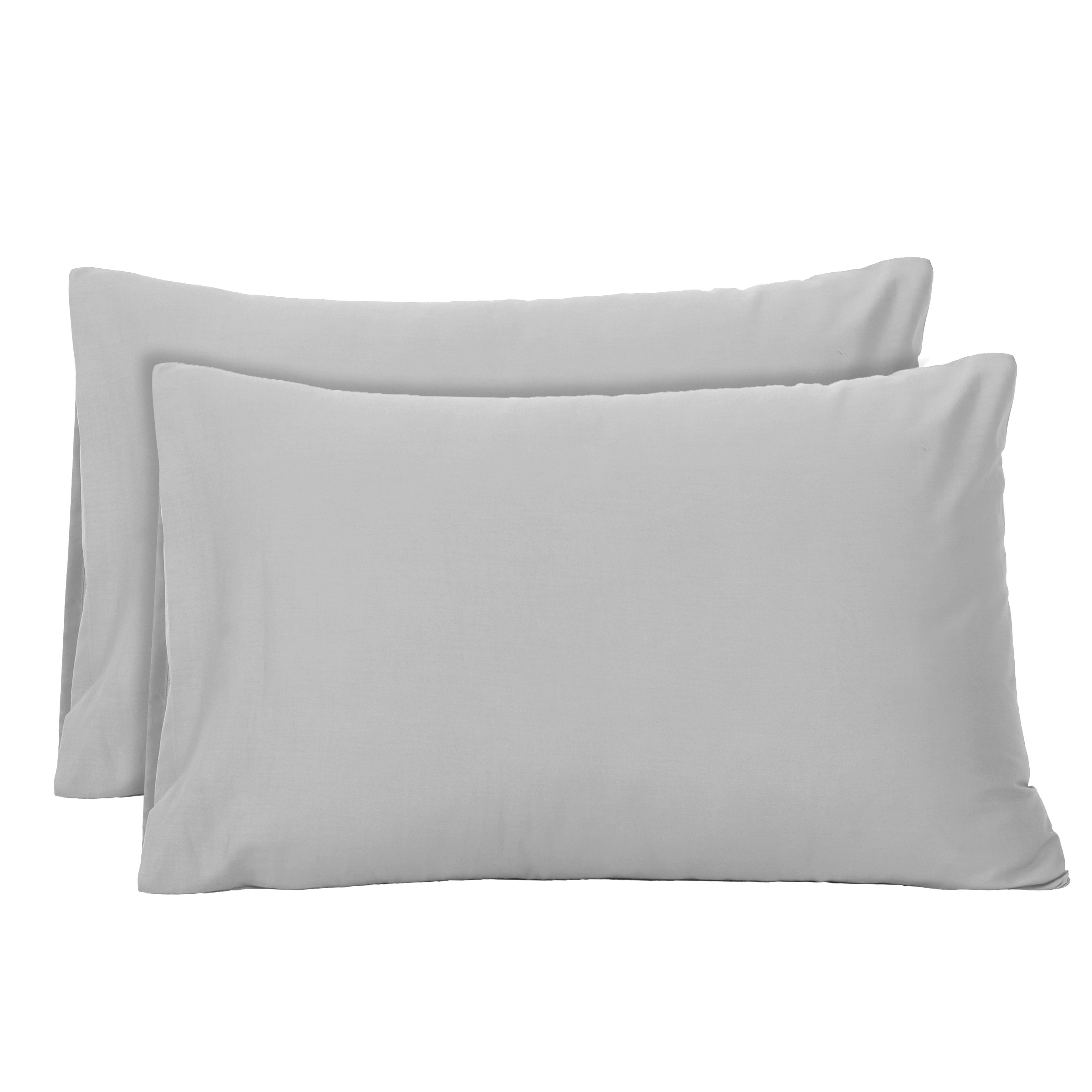 EnvioHome Pillowcases King Size 100 Cotton High Quality Super Soft and Easy Care Pillowcase Set