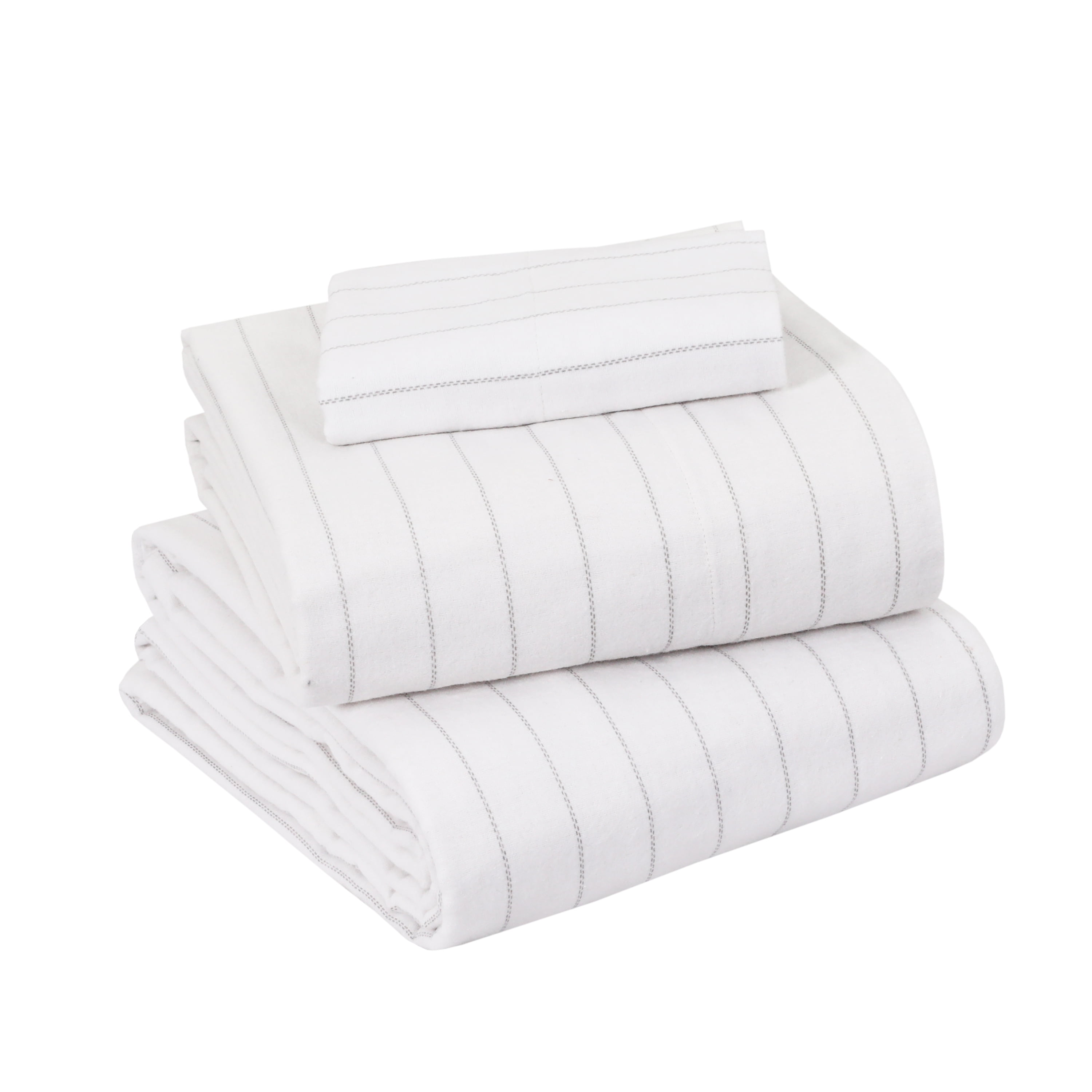 Enviohome 100 Cotton Twin Sheets Set 160 GSM Soft and Cozy Flannel