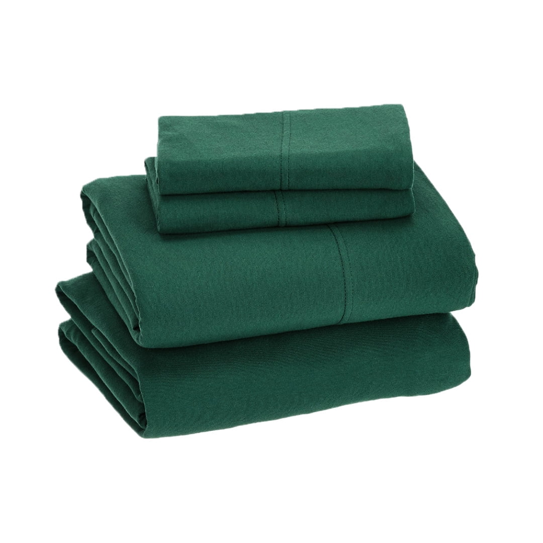 Enviohome Jersey Sheets Set - Cotton Blend Twin Xl Jersey Bed Sheets