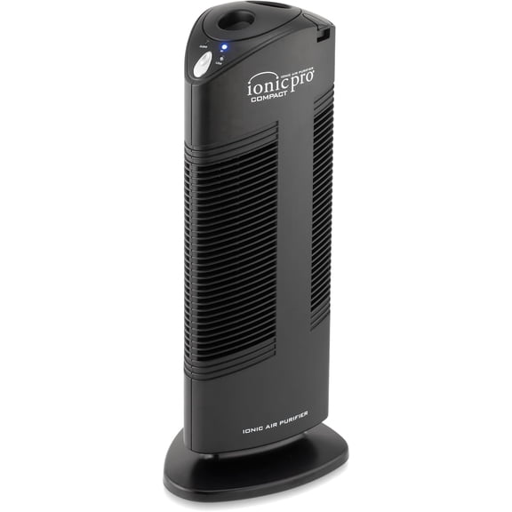 Ionic Pro Compact Ionic Air Purifier, 250 sq ft Room Capacity, Two Speeds