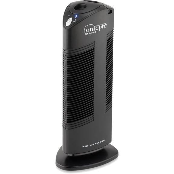 Ionic Pro Compact Ionic Air Purifier, 250 sq ft Room Capacity, Two Speeds