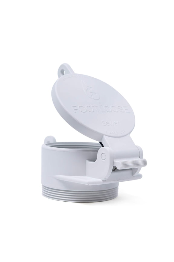Products: FootLoose RV Site Sewer Cap, 4" White Male