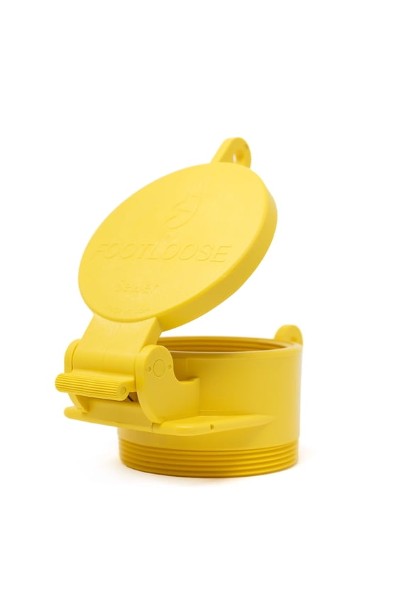 Products: FootLoose RV Site Sewer Cap, 4" Yellow Male