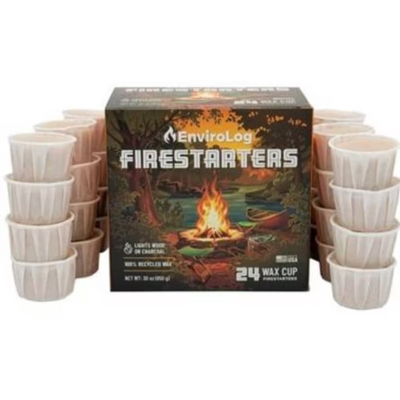 Enviro-Log 2pk Wax Firestarters