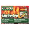 thumbnail image 1 of Enviro-Log Earth Friendly Fire Log, Burns Cleaner Than Wood. 1 Box - 3 lb Pack of 6, 1 of 12