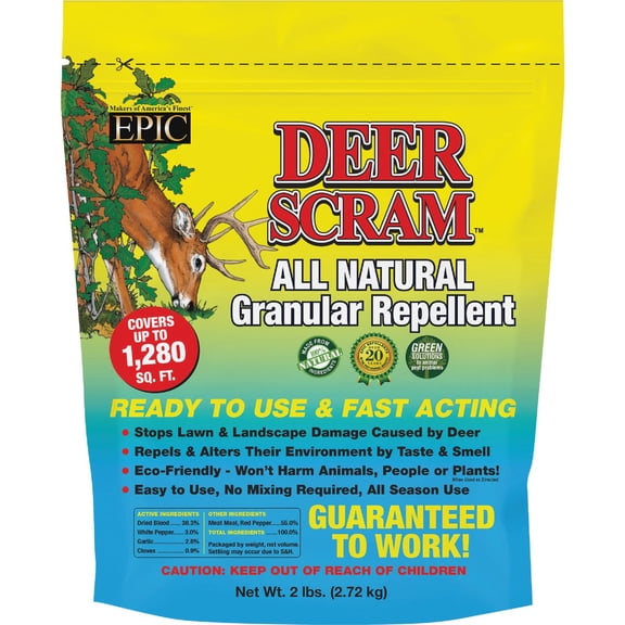 Enviro Protection Deer Scram Organic Deer & Rabbit Repellent - Pack of 2