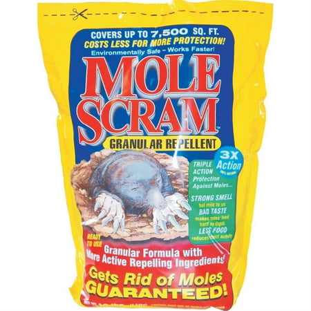 Enviro Protection Mole Scram Granular Repellant, 10 lb