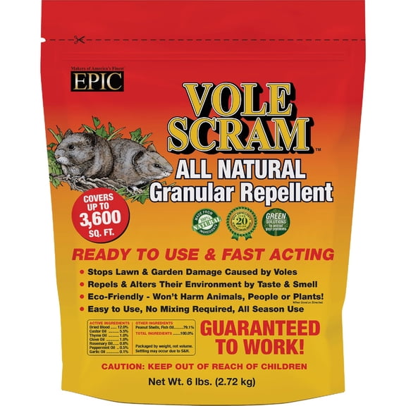 Enviro Protection Vole Scram Animal Repellent - Pack of 2