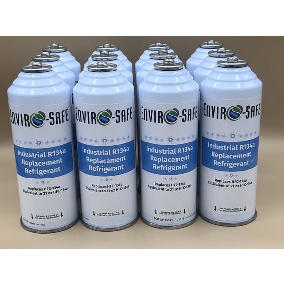 Enviro-Safe Industrial, R134a Automotive Refrigerant, 8 oz
