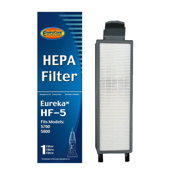 EnviroCare 4 Eureka 61840 HF-5 HEPA Filter Replacement 61830 61830A ...