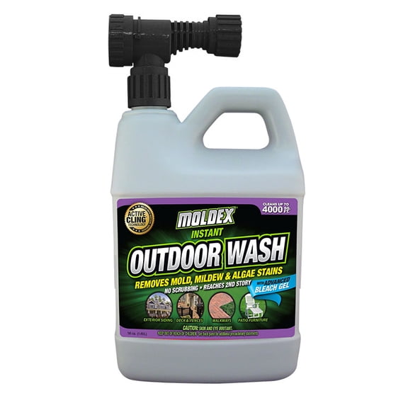 EnviroCare 5330 Moldex Non-Bleach Outdoor Wash 56oz hose end