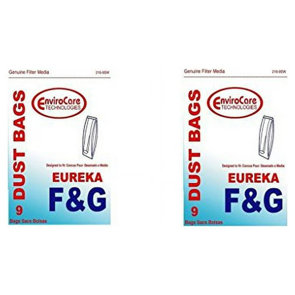 EnviroCare Eureka Style F&G #52320A Vacuum Cleaner Bag GE, Sanitaire, Kenmore, S