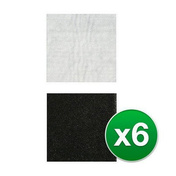 EnviroCare Foam Filters to fit Compatible with Kenmore Sears Progressive CF1, Progressive & Whis