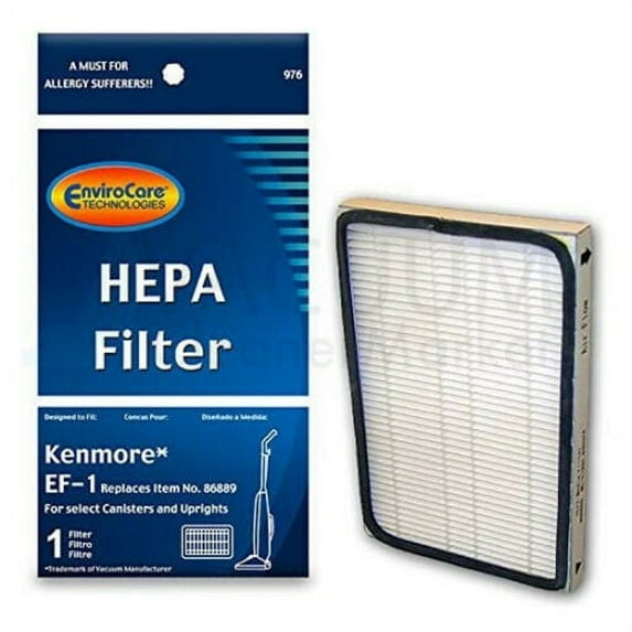 EnviroCare Hepa Filter to fit Sears Kenmore Replacement 86889 20- 86889 EF-1