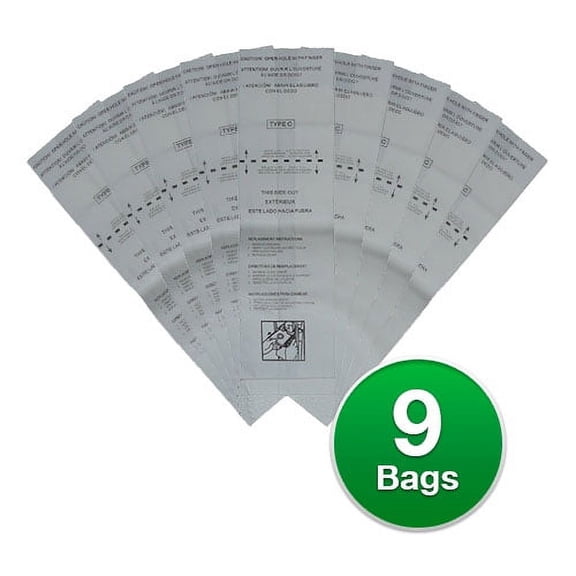 EnviroCare Replacement Vacuum Bag For Compatible with Dirt Devil MVP Upright / 121SW (3 Pack)