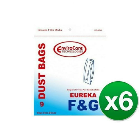EnviroCare Replacement Vacuum Bag for 52320B / 216SW / 216-9SW (6 Pack)
